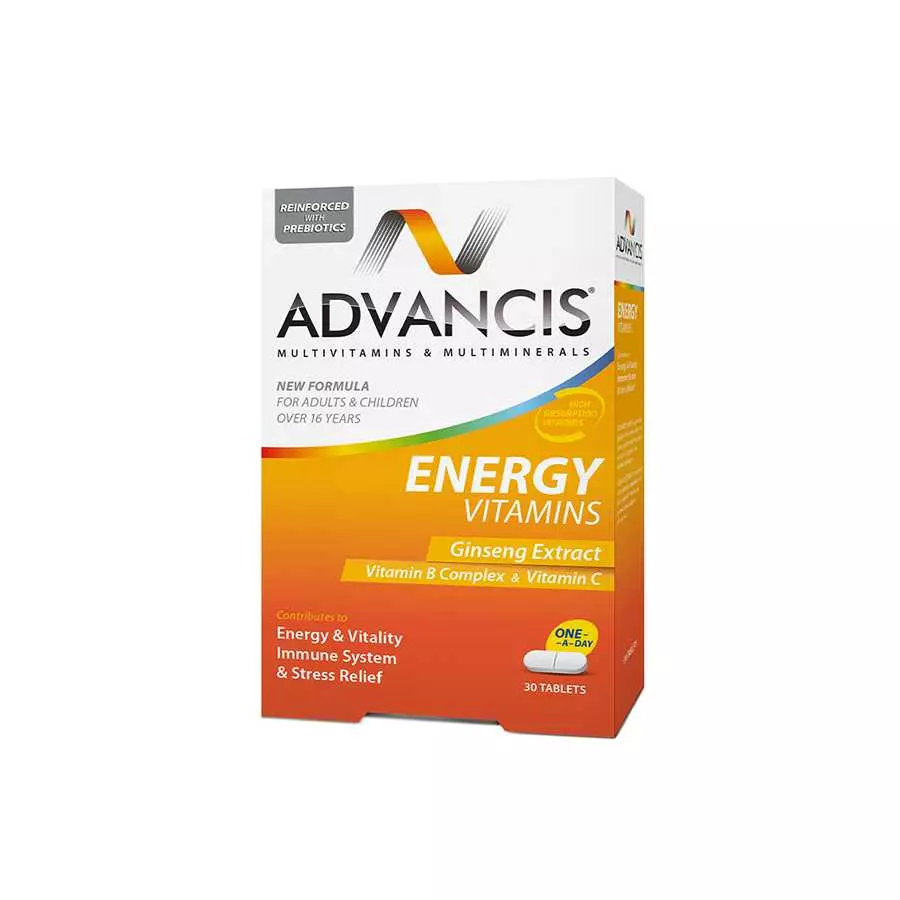 Advancis Energy Vitamins 30Tab