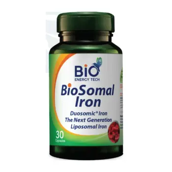 Iron Bio Energy Tech BioSomal Iron 30 Capsules