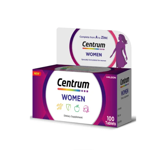 Centrum Women Multivitamin –100 Tablets Tailored for Women’s Health