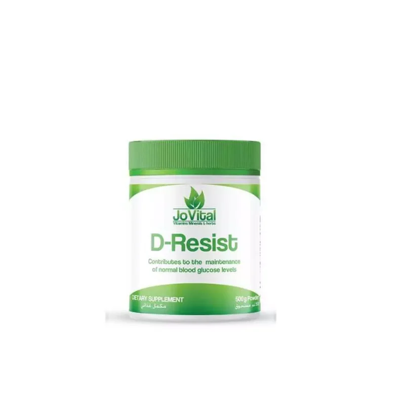 Jovital D-Resist Powder 500g is a dietary supplement for regulating blood sugar.