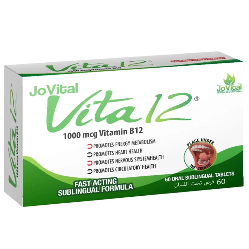 Jovital Vita B12 1000mcg 60 Sublingual Tablet