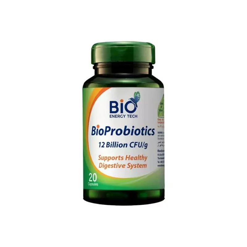 Bio Energy Tech Probiotic 12 Billion CFU/g 20 Capsules