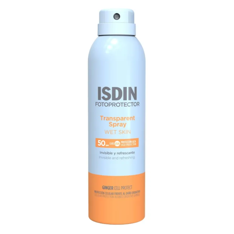 Isdin Transparent Spray Wet Skin Spf 50+ 250ml