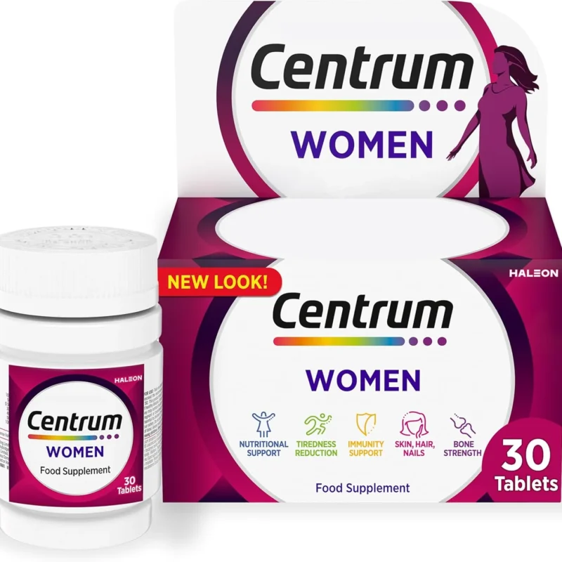 Centrum Women Multivitamin – 30 Tablets Tailored for Women’s Health