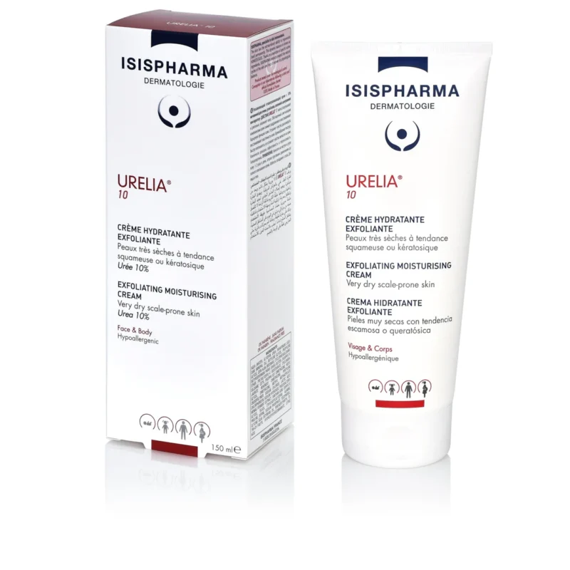 Isis Pharma Urelia 10 Exfoliating Moisturizing Body Cream 150ml