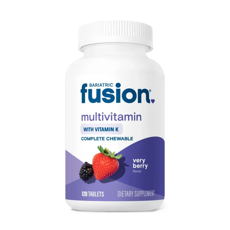 Bariatric Fusion Very Berry Complete Chewable Multivitamin With Vitamin K 120 Tablets