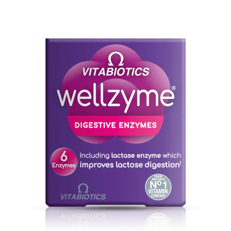Wellzyme Digestive Enzymes - 60 Capsules