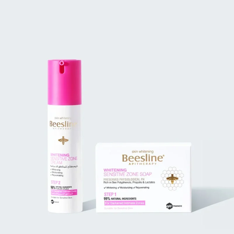 Offer Beesline Whitening Sensitive Zone Cream 50ml + Soap Bar 100g