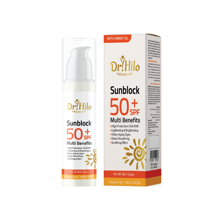 Premium Sunscreen (Water-Based) +SPF50 with Hyaluronic Acid