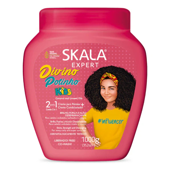 Skala Divino Potinho 2 in 1 Kids Hair Cream 1000g