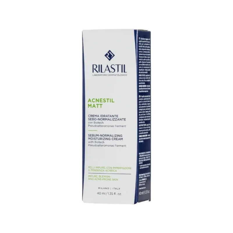 Rilastil Acnestil Matt Moisturizing Cream 40ml
