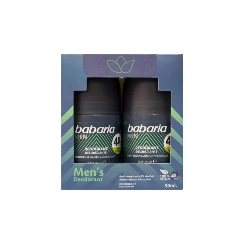 Babaria Men Roll-On Deodorant Offer 50Ml*2
