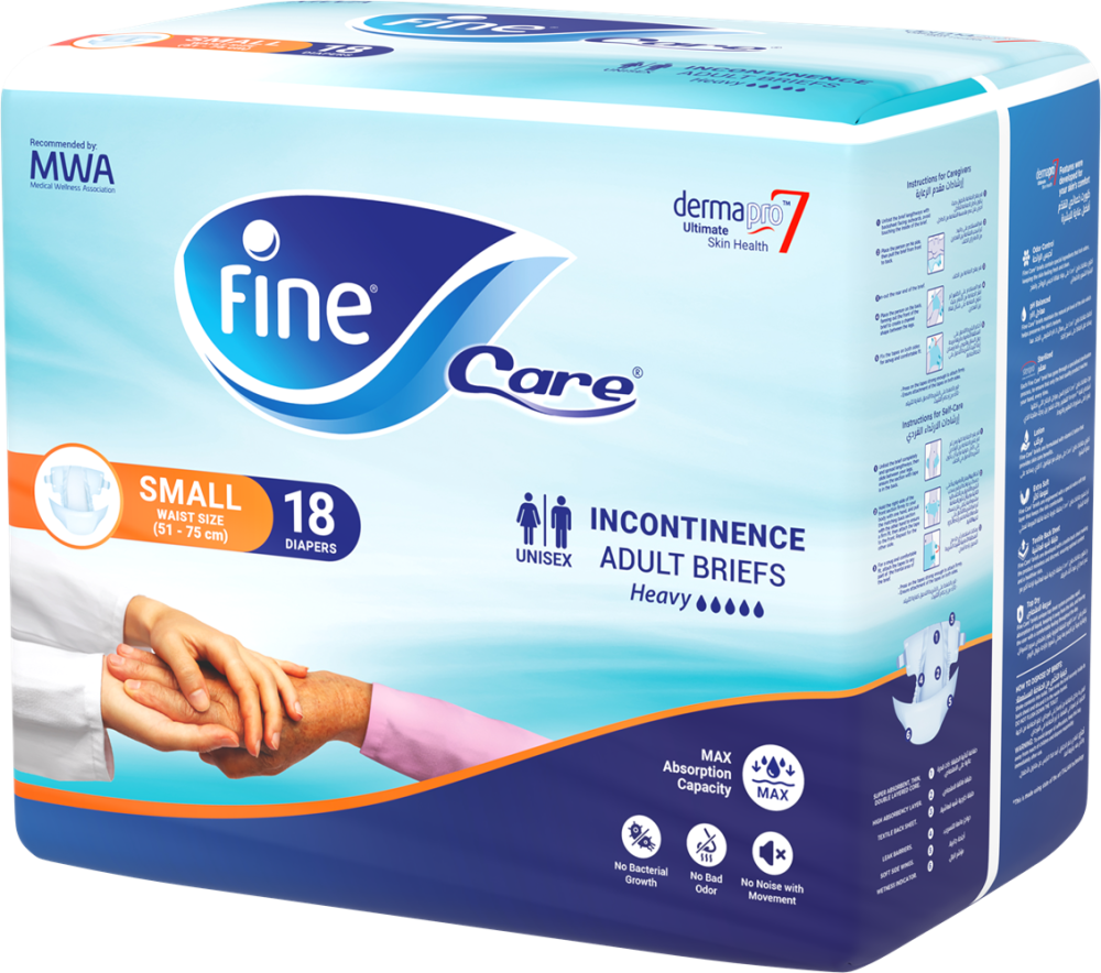 Fine Care 18 Adult Diapers SMALL