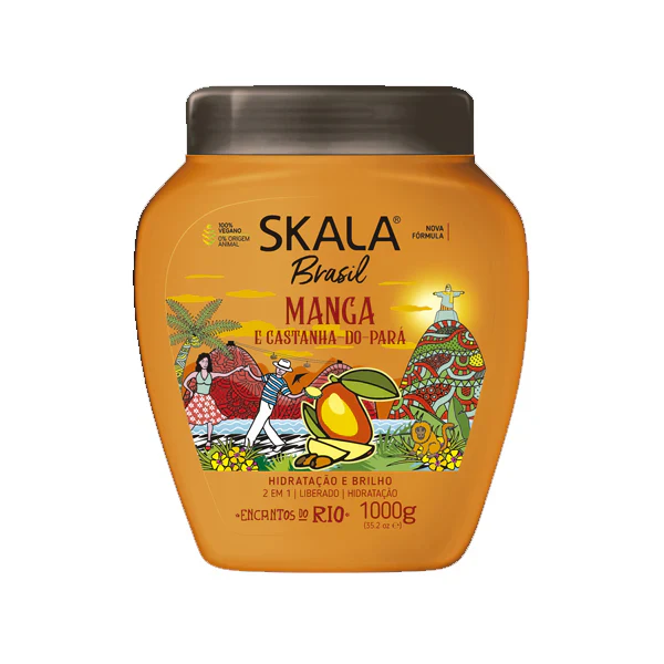 Skala Brasil Mango Hair Conditioner Cream 1000g -Orange