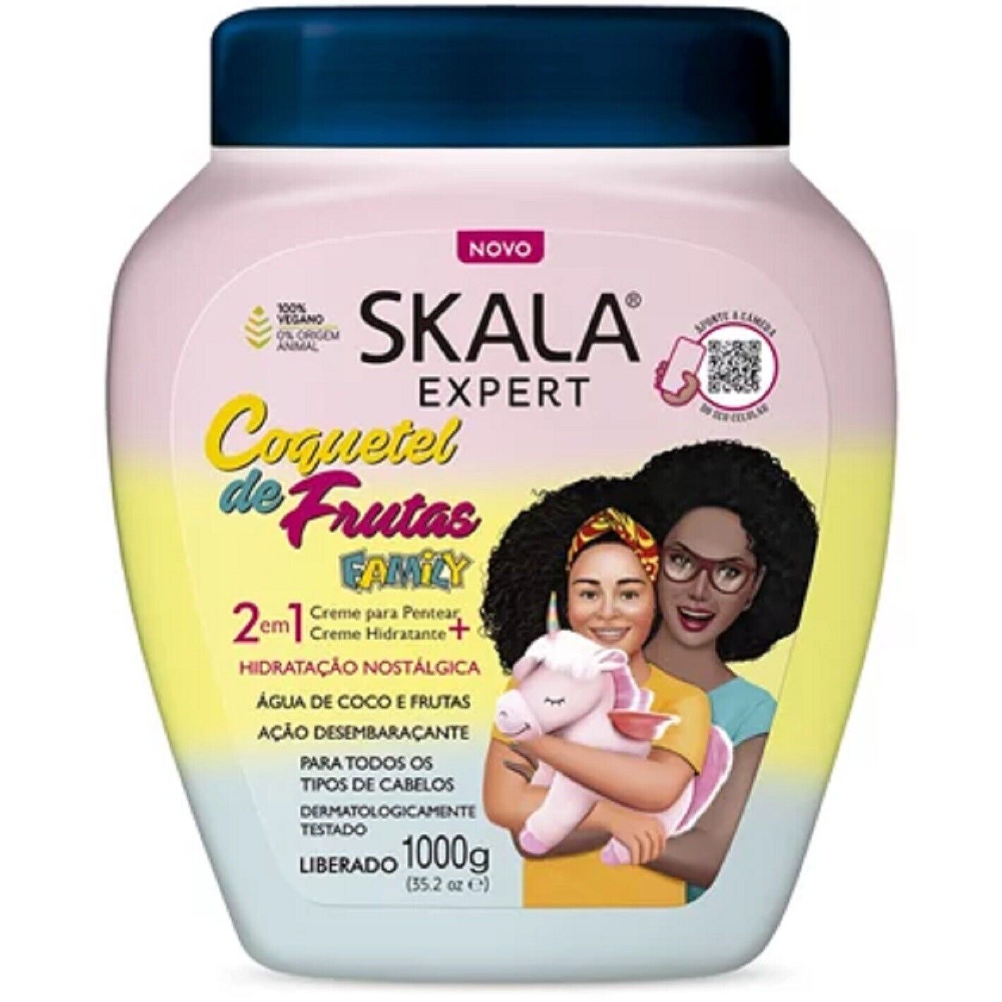 Skala Fruit Cocktail Hair Treatment Conditioning Cream, 1000g