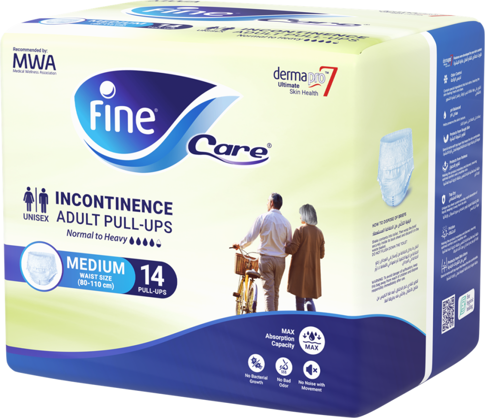 Fine Care Pull-Ups Medium Size 14 Diapers
