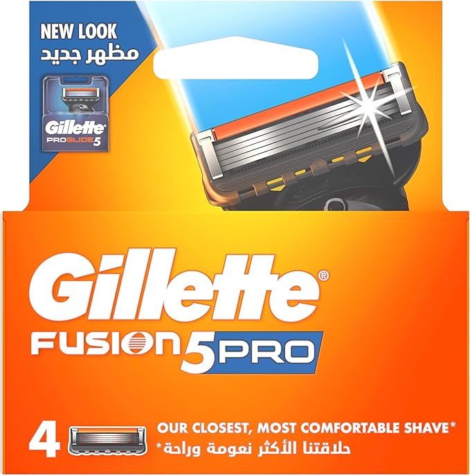 Gillette Fusion Proglide 5 Manual Blades Refills 4Pcs