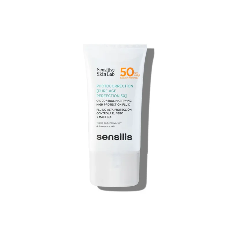 Sensilis Sunscreen - 40ml | Sensilis Photocorrection Pure Age Perfection 50+ SPF - 40ml