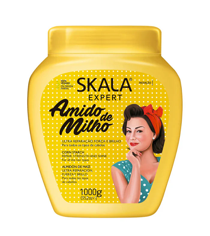 Skala Amido De Milho 2 in 1 Hair Cream 1000g -Yellow