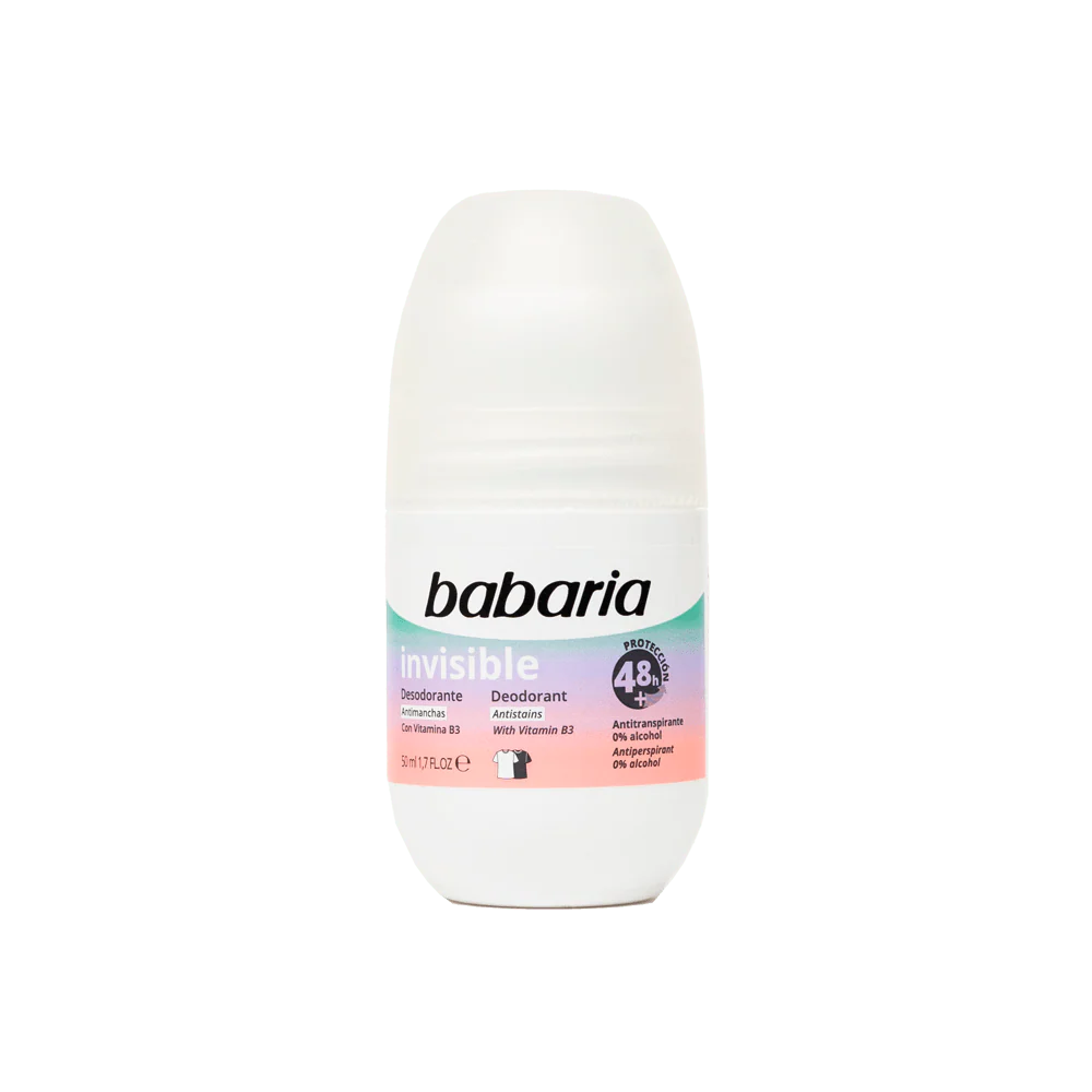 Babaria Babaria Roll On Invisible Deodorant 50 ml