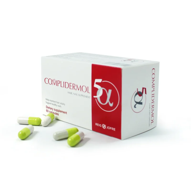Complidermol 5 Alpha 60 Capsules Hair Dietary Supplement