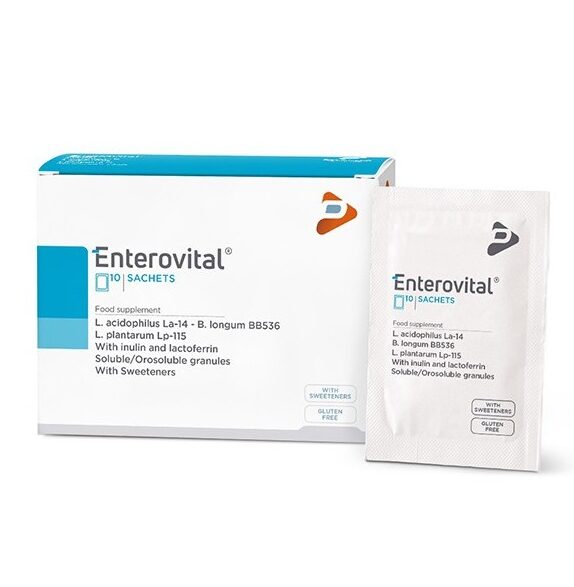 Enterovital 10 Sachets - A dietary supplement to improve digestion