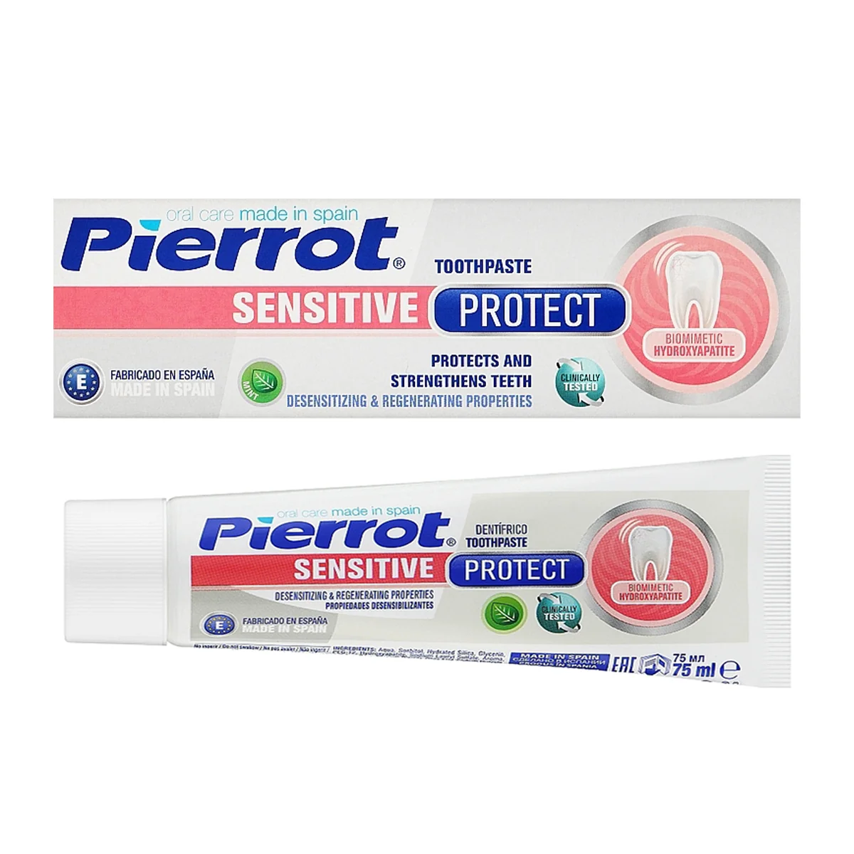Pierrot Sensitive Protect Mint Toothpaste 75mL