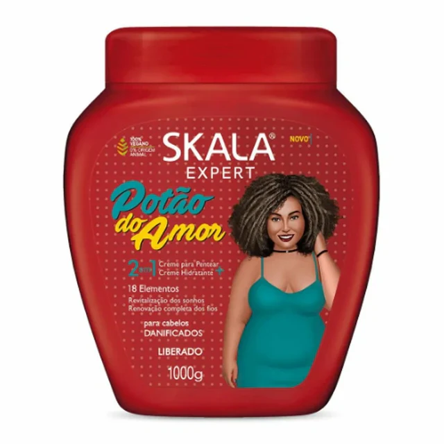 Skala Potao De Amor 2 in 1 Hair Cream 1000g - Red (Hair Therapy Cream)