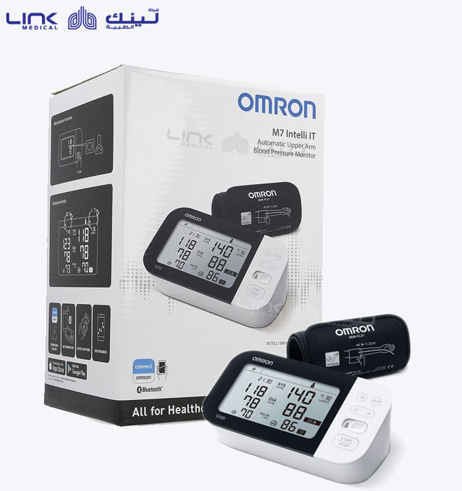 OMRON M7 Intelli IT Automatic Upper Arm Blood Pressure Monitor