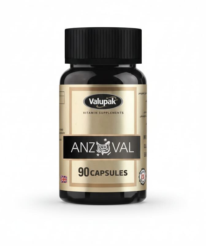 Valupak "ANZ VAL" dietary supplement. 90 tablets.