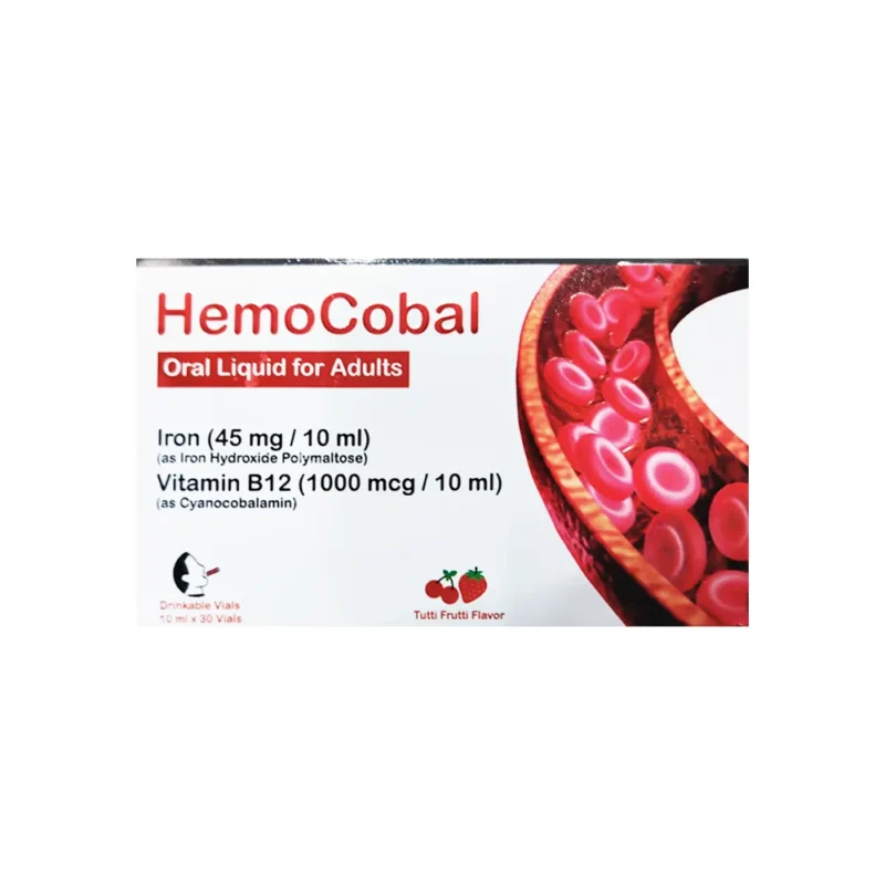 Hemocobal Adults Drinkable Iron 30 Ampoules