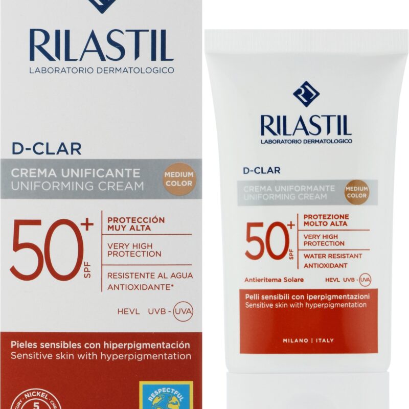 Rilastil Sun System D-Clar Uniforming Cream SPF50+ Medium