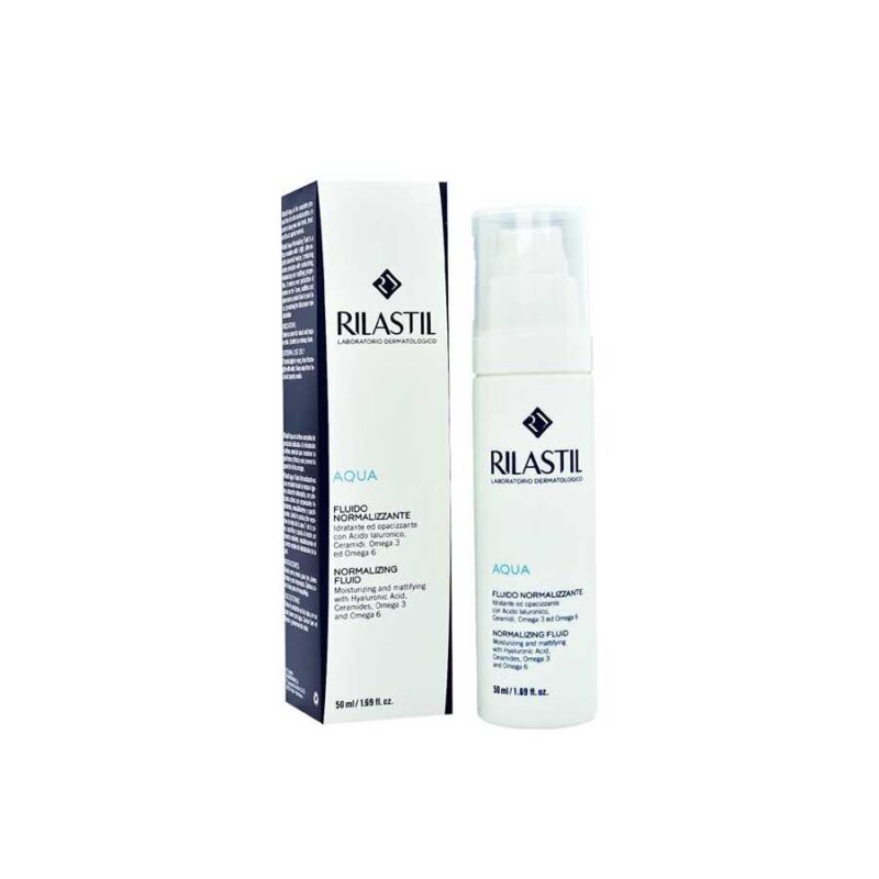 Rilastil Aqua Normalizing Fluid Moisturizing And Mattifying 50ml