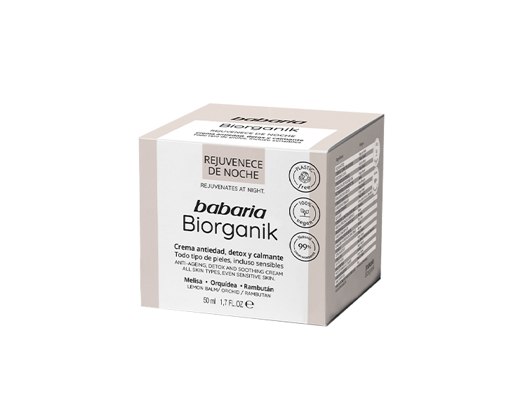 Babaria Bio Night Cream for Facial Cell Regeneration 50ml