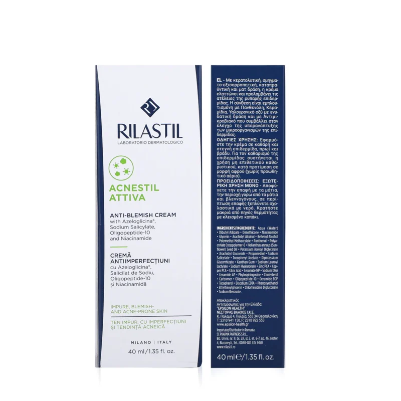 Rilastil - Acnestil Attiva Cream - 40ml