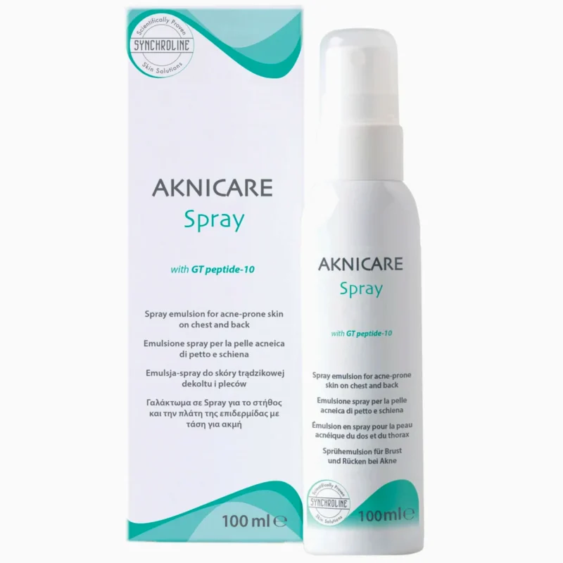 Synchroline Aknicare Cb Care Spray With Gt Peptide