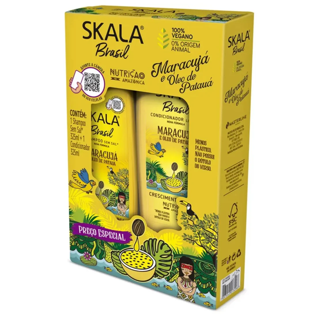 Skala Maracuja E Oleo Kit ( Shampoo & Conditioner)
