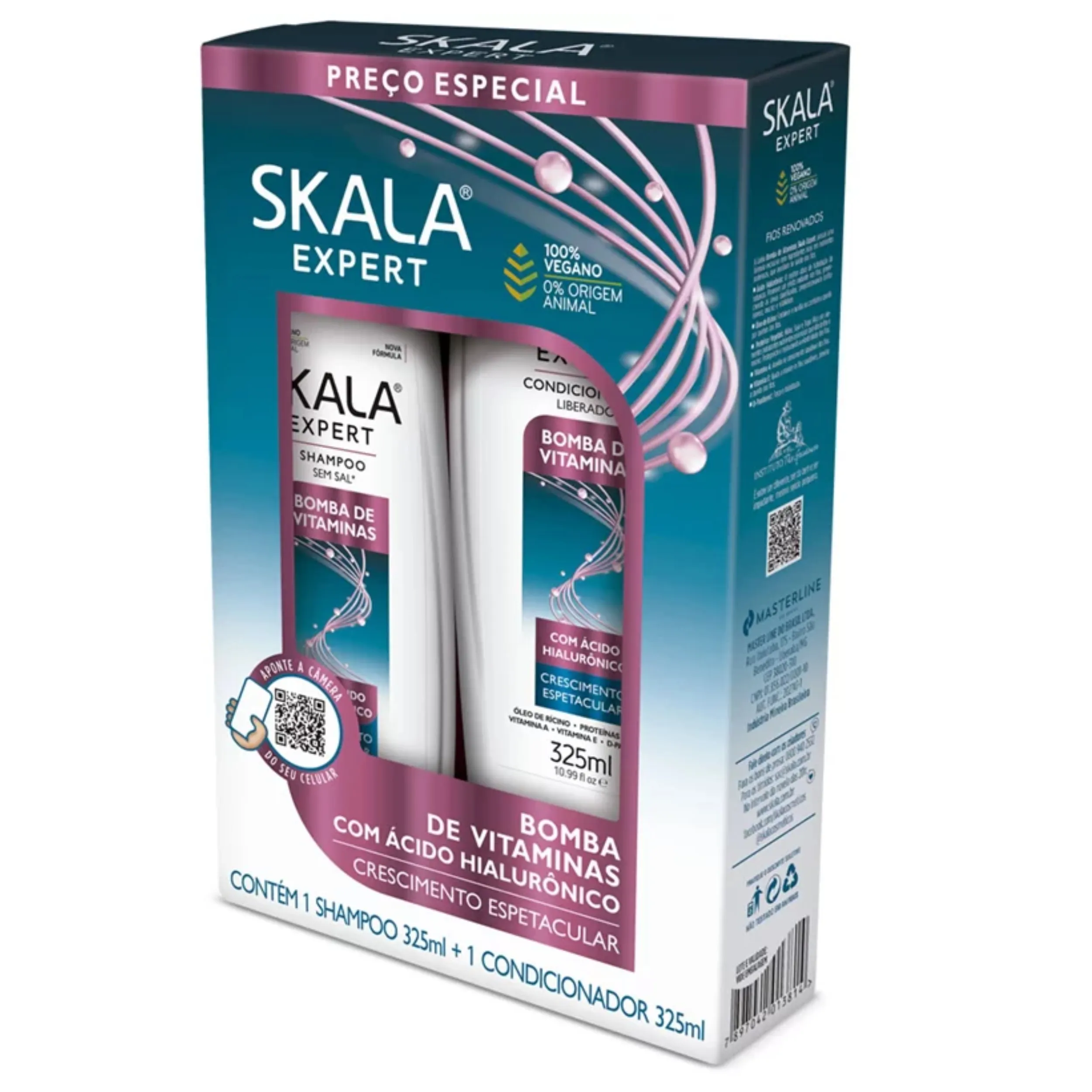 SKALA Vitamin-Enriched Shampoo & Conditioner - 325 x 200ml