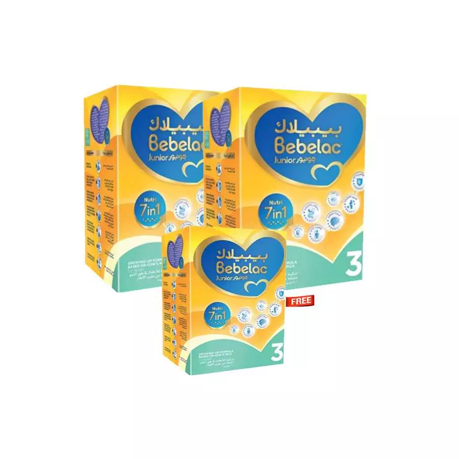 Bebelac 3 (1200)Gr 2 Pcs + Bebelac 3 (350)Gr Free Offer