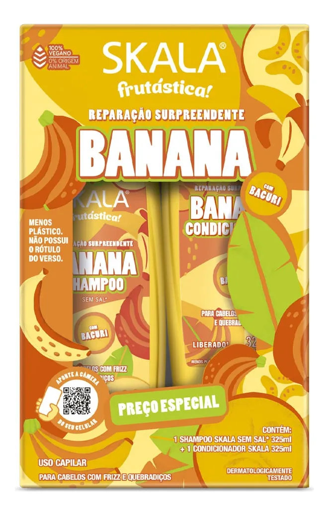 SKALA Banana and Bakuri Hair Care Collection