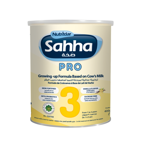 Nutridar Sahha Pro Satge 3 (1-3) Years 400G