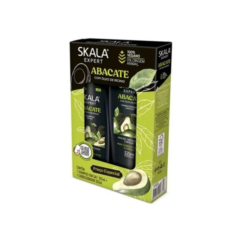 Scala Expert - Shampoo and Conditioner Set with Avocado Extract 325x325ml