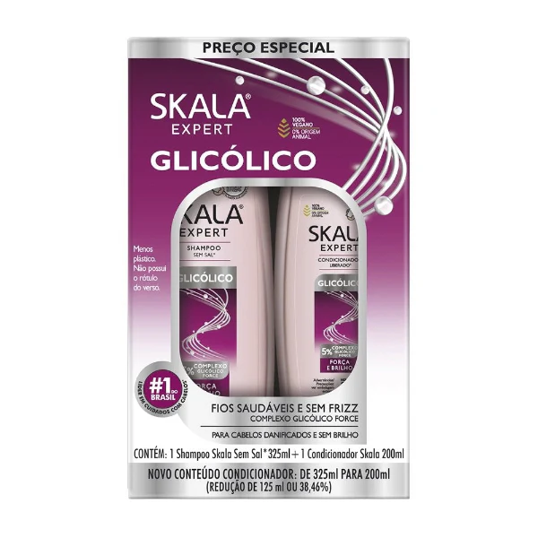 SKALA Glicolico Shampoo & Conditioner Kit