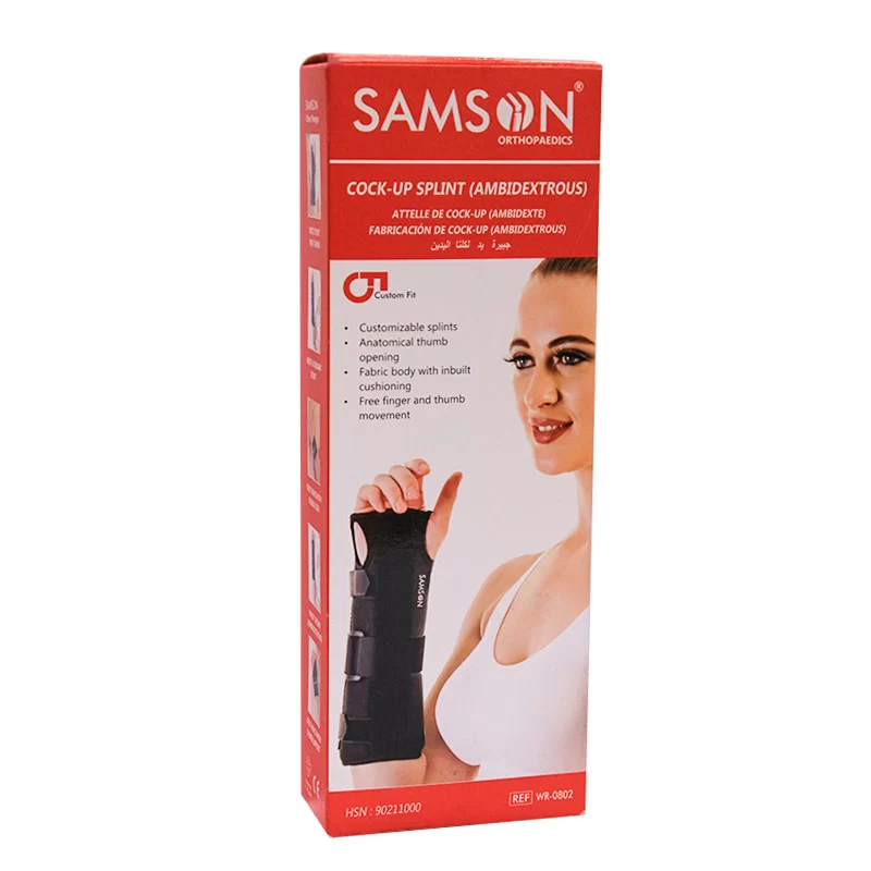 COCK-UP SPLINT ( AMBIDEXTROUS )( SAMSON ) L - 802