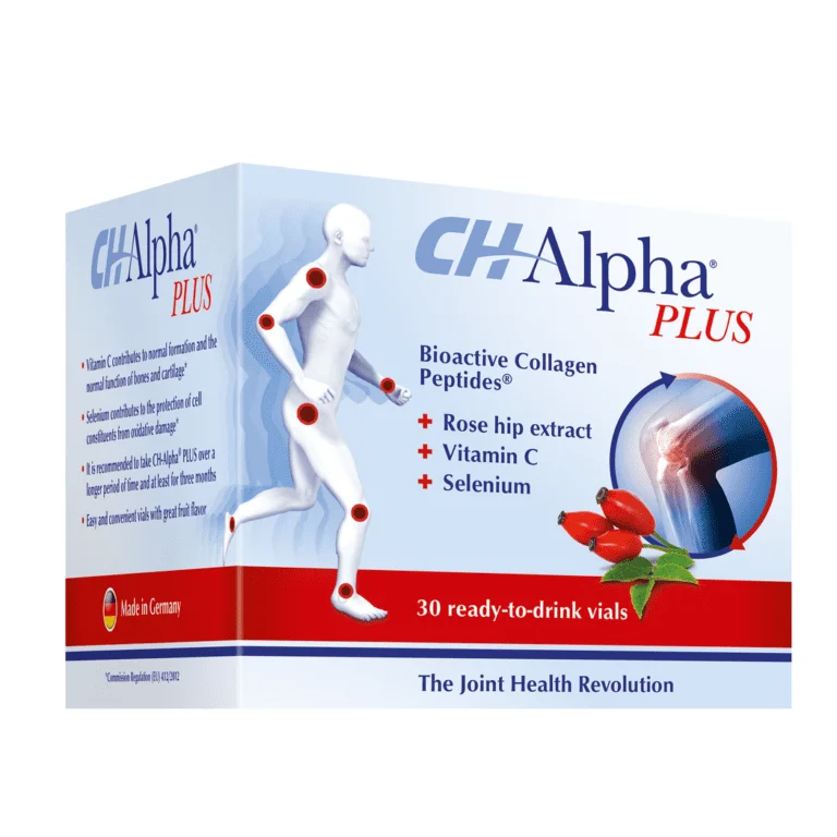 CH-Alpha Plus Collagen Ampoules for Joints and Cartilage Health - 30-Day Supply