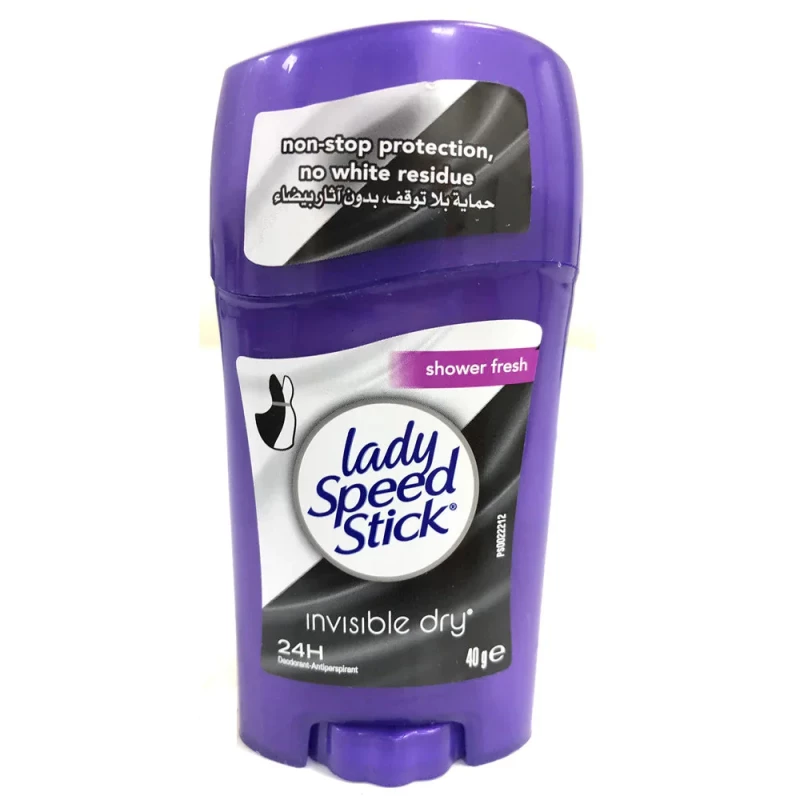 Lady Speed Stick Shower Fresh Deodorant, 65 Gram