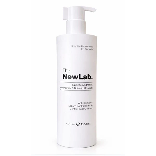 The Newlab Salicylic Acid 0.5% + Niacinamide Sebum Cleanser 400ml