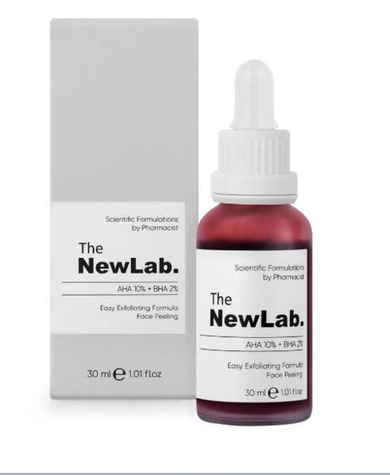 The Newlab Aha 10% + Bha 2% Face Peeling Serum 30Ml