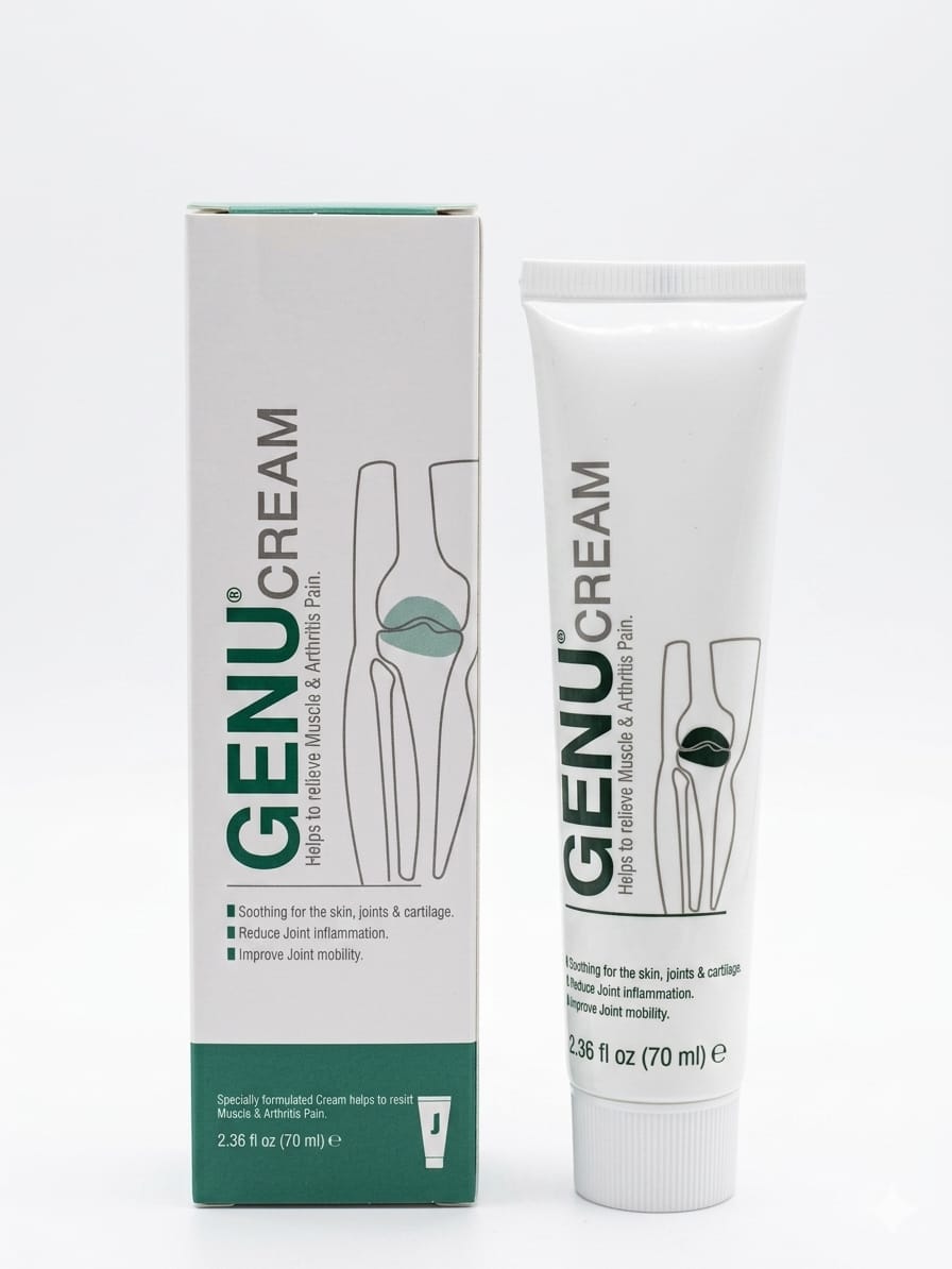 GENU® Cream | Fast-Acting Arthritis & Joint Pain Relief | 70 ml