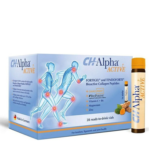 CH Alpha Active Liquid Collagen 28 Vials Joint Support Dietary Supplement